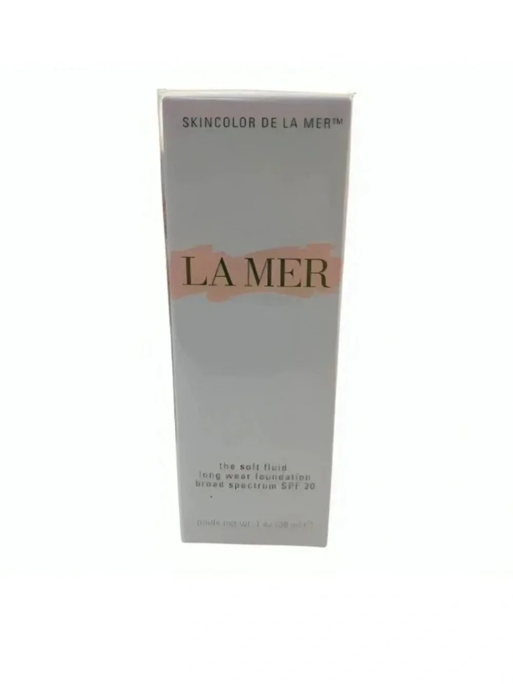 La Mer The Soft Fluid Long Wear Foundation – Shade IVORY 01 30ml 1oz sealed